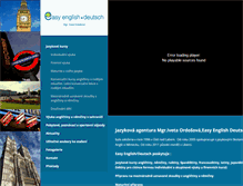Tablet Screenshot of easy-language.cz